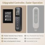 FIT KING Heated Leg Massager with Compression Therapy