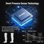 FIT KING Cordless Air Compression Recovery Boots