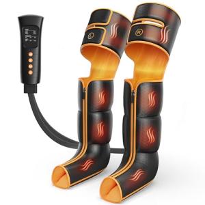 Leg Massager with Heat and Compression for Pain Relief