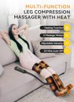 Leg Massager with Heat and Compression for Pain Relief