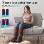 QUINEAR Heated Foot and Calf Leg Massager