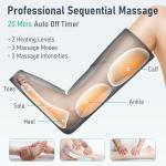 QUINEAR Heated Foot and Calf Leg Massager