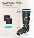 ALLJOY Leg Massager for Circulation and Pain Relief
