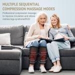 FIT KING Air Compression Leg Massager with Heat