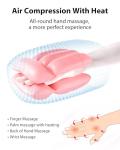 CINCOM Cordless Hand Massager with Heat & Compression