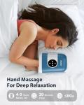 CINCOM Cordless Hand Massager with Heat & Compression