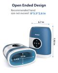 CINCOM Cordless Hand Massager with Heat & Compression