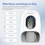 Heated Hand Massager with 9 Modes and Compression