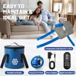 Portable Cold Therapy Machine for Knee Recovery