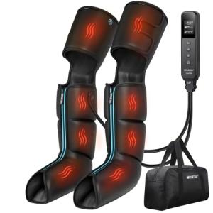 CINCOM Heated Compression Leg Massager for Recovery