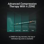 QUINEAR Cordless Air Compression Leg Recovery Boots