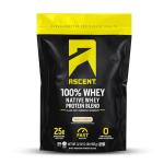 Ascent Whey Protein Powder, Vanilla Bean, 2 lb