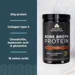 Chocolate Bone Broth Protein Powder, 20g Protein