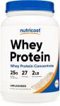 Nutricost Unflavored Whey Protein Concentrate 2lbs
