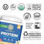 Vegan Vanilla Protein Powder with BCAAs and Hemp
