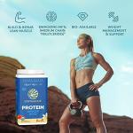 Vegan Vanilla Protein Powder with BCAAs and Hemp