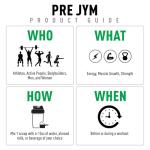 Pre JYM Strawberry Kiwi Pre Workout Powder - 30 Servings