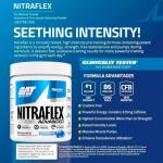 GAT SPORT Nitraflex Pre-Workout Powder - Blue Raspberry