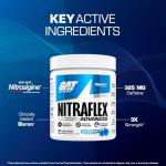 GAT SPORT Nitraflex Pre-Workout Powder - Blue Raspberry