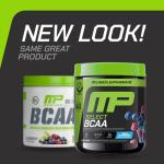 MusclePharm BCAA Powder for Muscle Recovery - Blue Raspberry