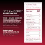 Strawberry Protein Recovery Drink Mix - 12 Servings