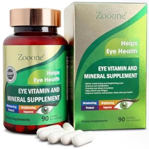 Zooone Eye Vitamins with Lutein and Zeaxanthin, 90 Capsules