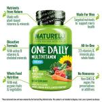 NATURELO Men's Daily Multivitamin - Boost Energy & Health