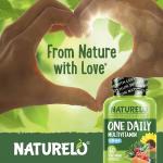 NATURELO Men's Daily Multivitamin - Boost Energy & Health