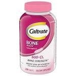 Caltrate 600 Plus D3 Bone Health Supplement Tablets
