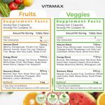 Vitamax Super Fruit and Veggie Supplements - 180 Capsules