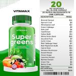 Vitamax Super Fruit and Veggie Supplements - 180 Capsules