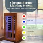 Dynamic Saunas 1-2 Person Low EMF Infrared Sauna