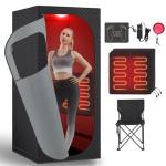 Portable Infrared Sauna Box with Red Light Therapy