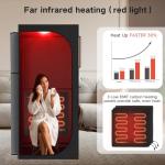 Portable Infrared Sauna Box with Red Light Therapy