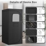 Portable Infrared Sauna Box with Red Light Therapy