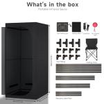 Portable Infrared Sauna Box with Red Light Therapy