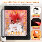 KASUE 2-Person Portable Infrared Sauna Box