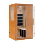 Infrared Home Sauna for One - Low EMF Wood Spa