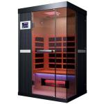 OnxyEdge 2-Person Infrared Sauna with Red Light Therapy