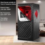 Portable Infrared Sauna Box with Remote Control