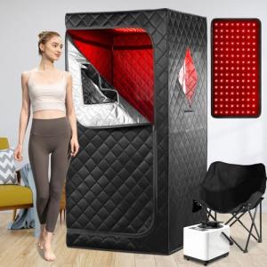 iDOTODO Portable Infrared Sauna for One Person