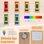 Compact Indoor Infrared Sauna with Bluetooth & LED