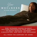 Portable Infrared Sauna Blanket for Home Relaxation