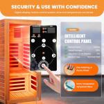 ToTibuy 1-Person Far Infrared Sauna with Speakers