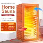 ToTibuy 1-Person Far Infrared Sauna with Speakers