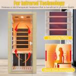 Mini Indoor Far Infrared Home Sauna with 5 Panels