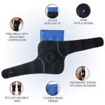 ComfiLife Adjustable Knee Ice Pack with Compression