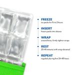 Wearable Cold Therapy Knee Wrap for Pain Relief