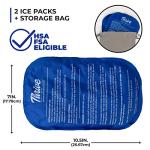 Large Reusable Gel Ice Packs for Pain Relief