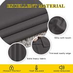 Gray Blackout Curtains for Home Gym - 84 Inches